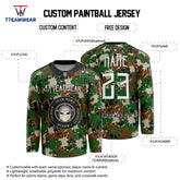 Army Camo Custom Paintball Jersey